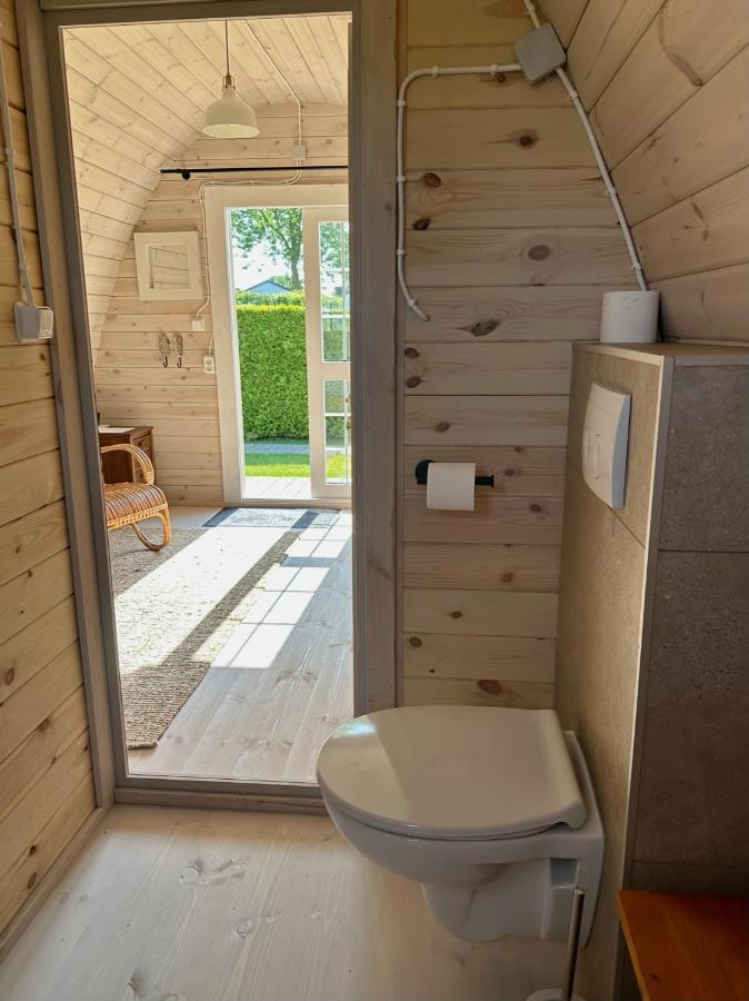Lodge, Een Super Knus Tiny House, Nabij Vaarwater En Haven! Belt-Schutsloot 외부 사진