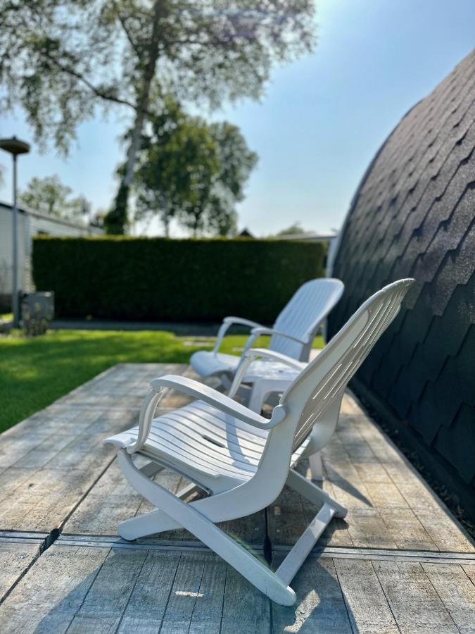 Lodge, Een Super Knus Tiny House, Nabij Vaarwater En Haven! Belt-Schutsloot 외부 사진